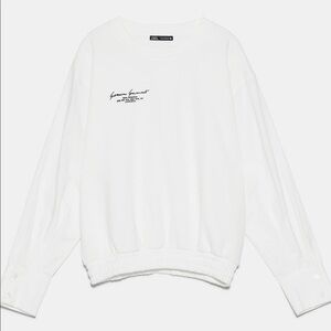 Zara White Women's Sweater